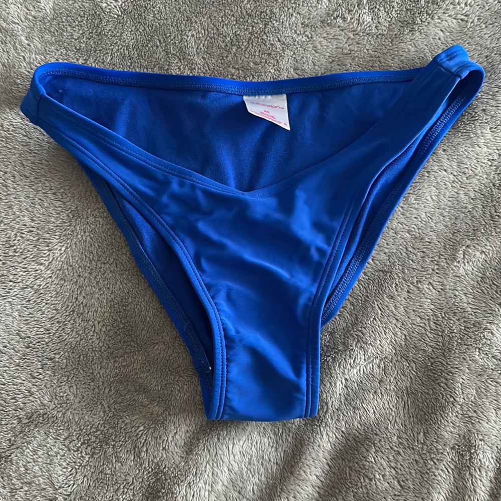royal blue bikini bottoms from target xs